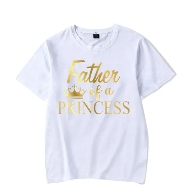 Father of a Princess & Daughter of a King Matching T-Shirts