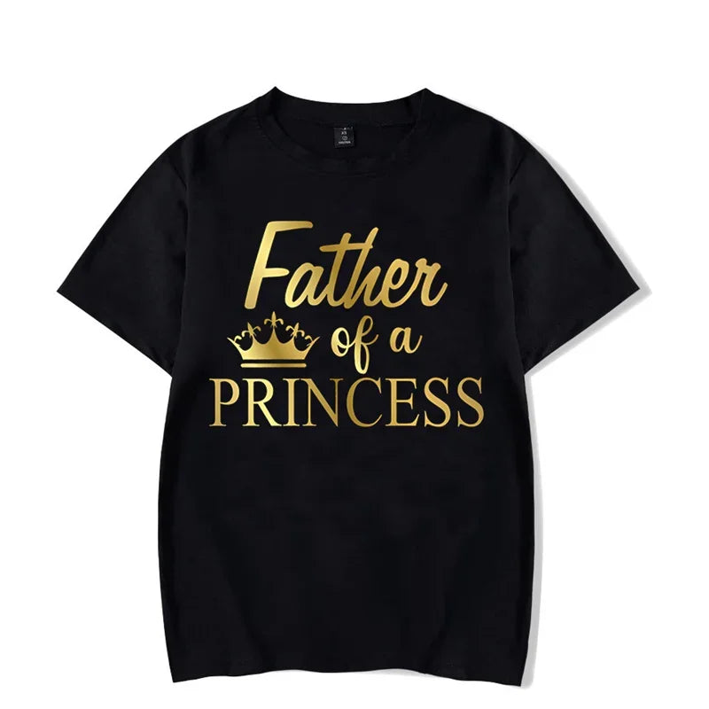 Father of a Princess & Daughter of a King Matching T-Shirts
