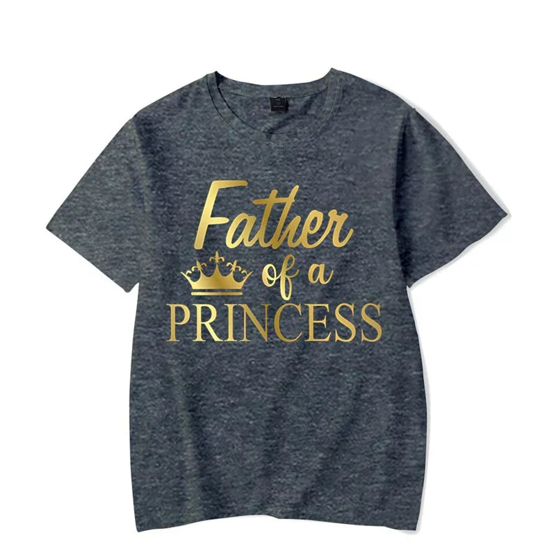 Father of a Princess & Daughter of a King Matching T-Shirts