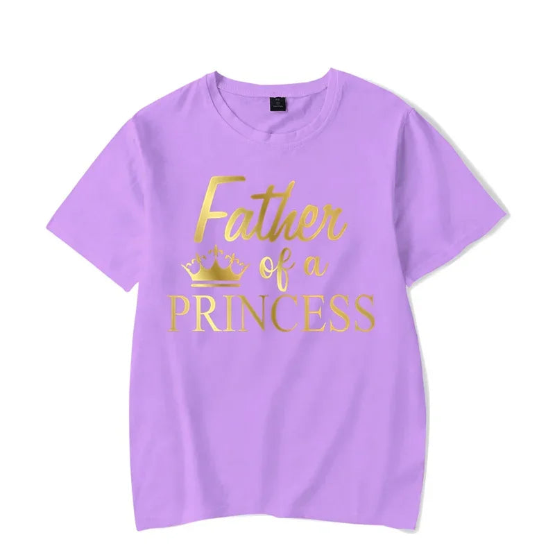 Father of a Princess & Daughter of a King Matching T-Shirts